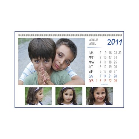 Calendar personalizat de perete CALP014