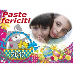 Felicitari de Paste personalizate FP007