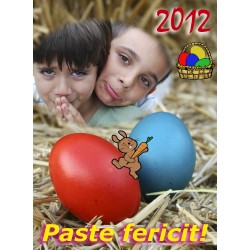Felicitari de Paste personalizate FP008