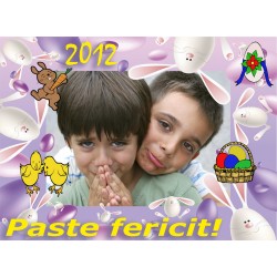 Felicitari de Paste personalizate FP010