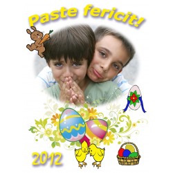 Felicitari de Paste personalizate FP012
