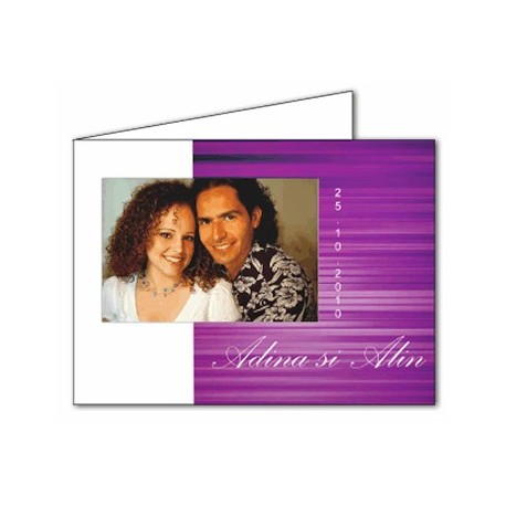 Invitatii de nunta personalizate INVN010