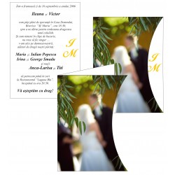 Invitatii de nunta personalizate INVN016
