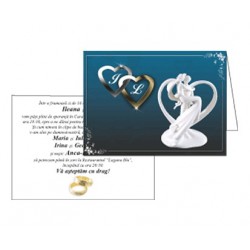 Invitatii de nunta personalizate INVN021