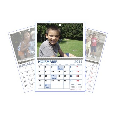 Calendar personalizat de perete CALP0003