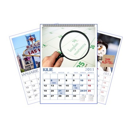 Calendar personalizat de perete CALP002