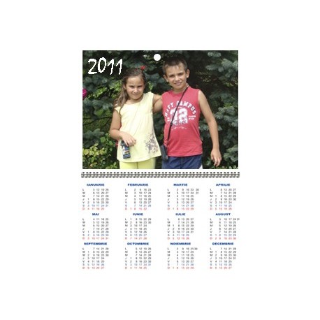 Calendar personalizat de perete CALP021
