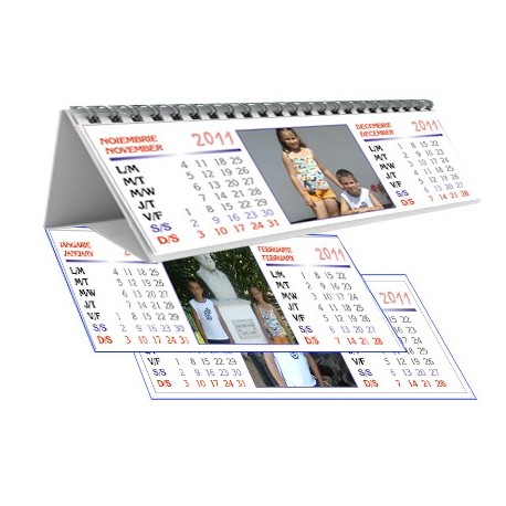 Calendar personalizat de birou CALP026